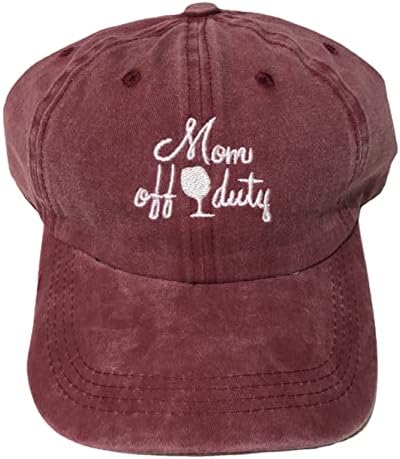 אמא כובע | כובע בייסבול תפור חמוד ומצחיק תפור - מתנות ליום הולדת של אמא מדאוג'ר ובנו